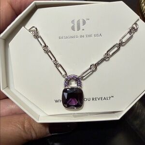 Bomb Party February Birthday 2026 Necklace Lock “Glow Without Asking”